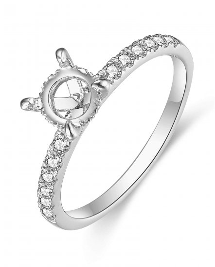 SEMI MOUNT DIAMOND ENGAGEMENT RING (TR4013)